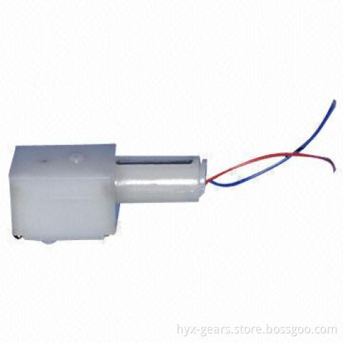 Micro plastic toy gearbox motor with high speed